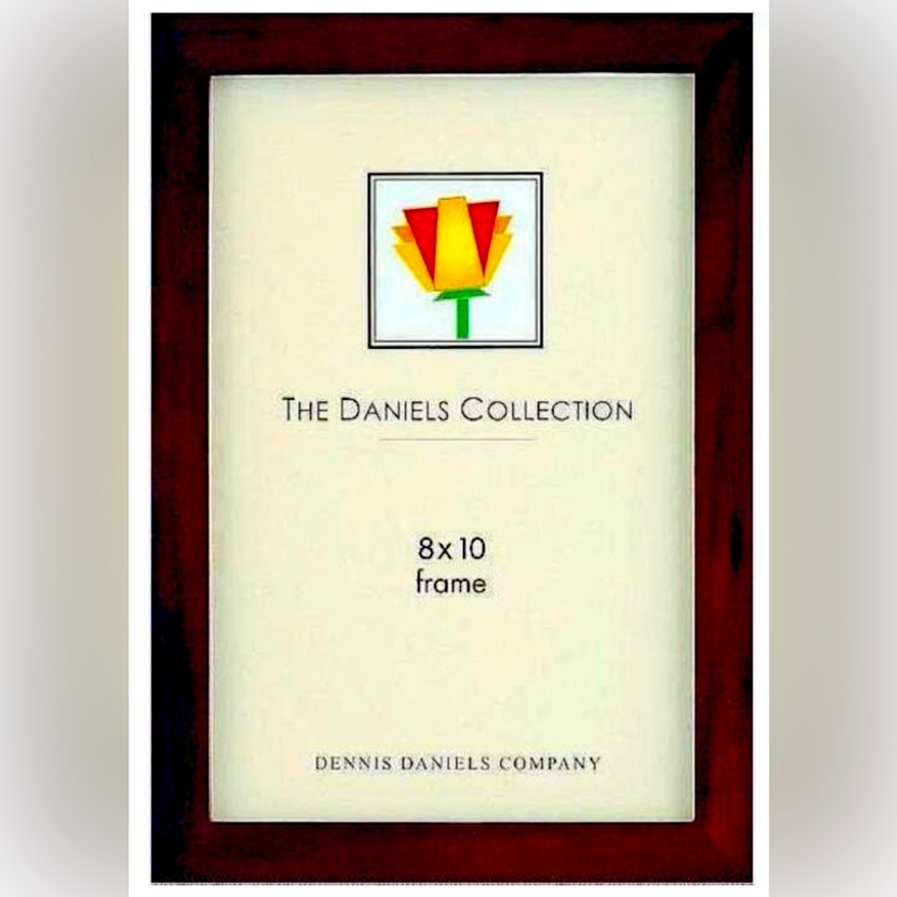 Dennis Daniels Company Dark Brown Wood Frame